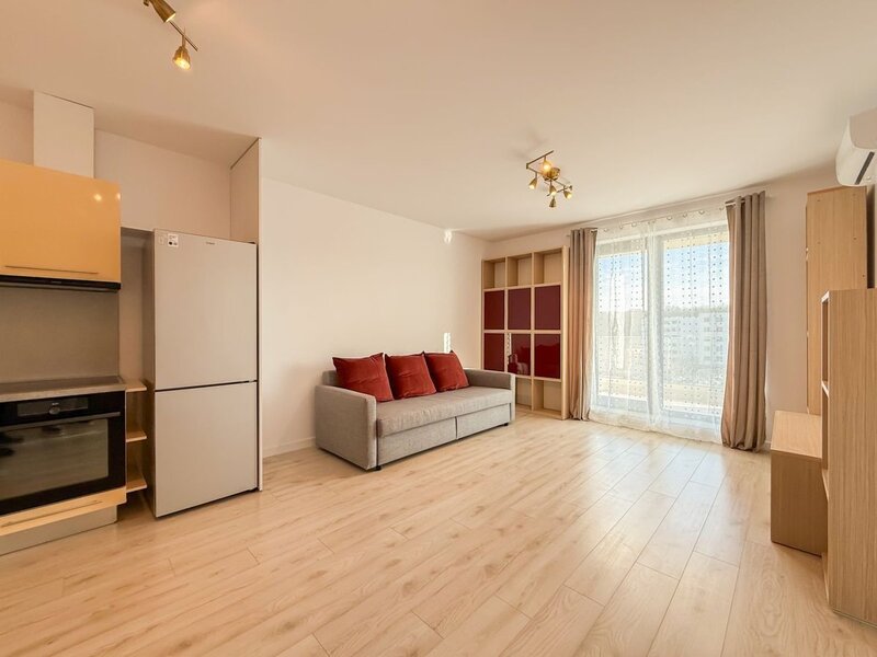 Greenfield, apartament 2 camere, complet mobilat si utilat.
